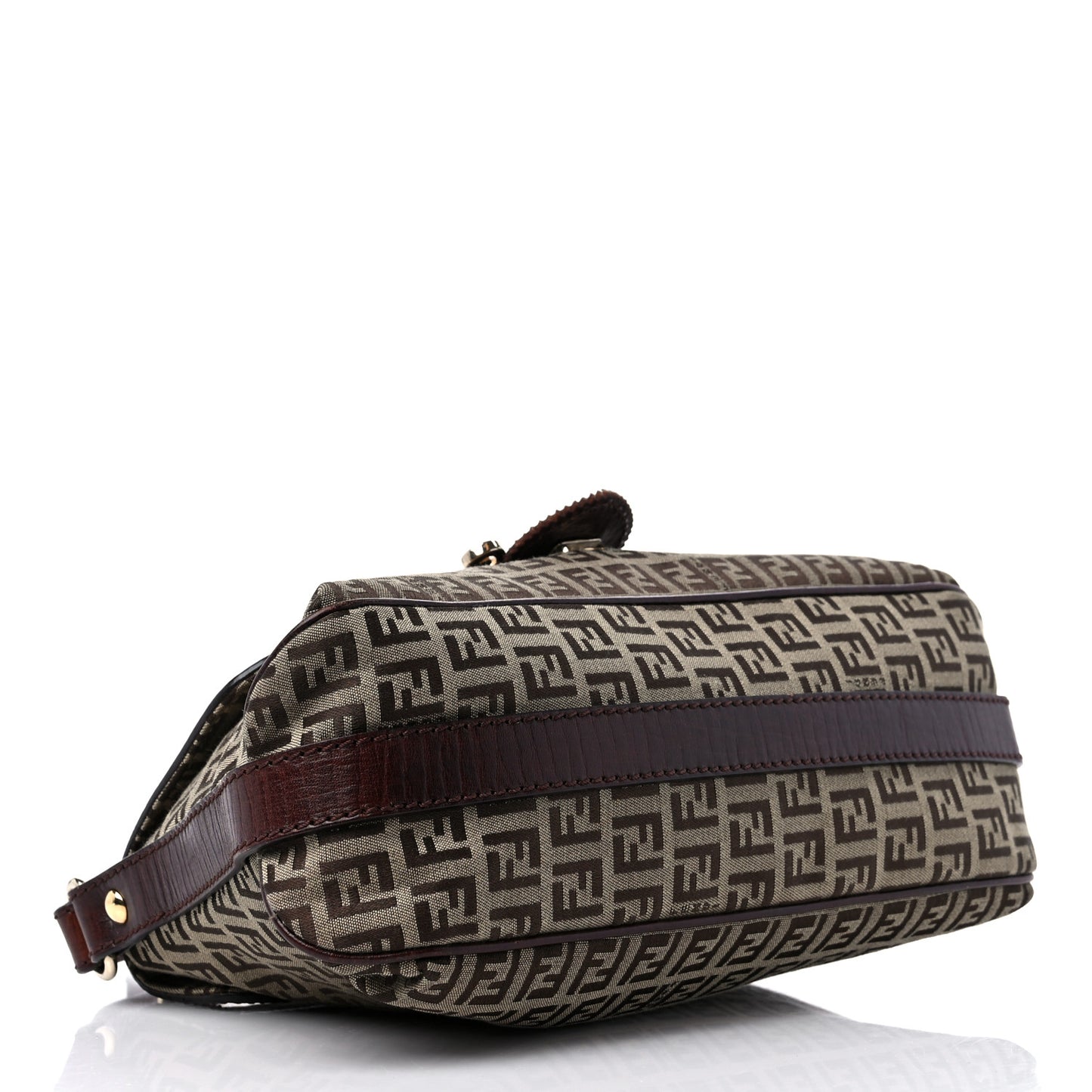 Zucchino Logo Shoulder Bag Tobacco