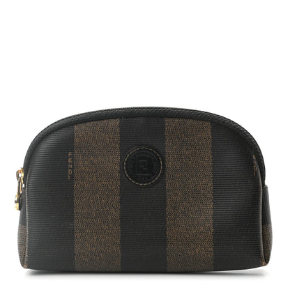 Fendi Pequin Spalmati Cosmetic Case Tobacco 1 of 7