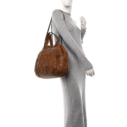 Chanel Iridescent Calfskin Large In The Mix Tote Light Brown 3 of 19