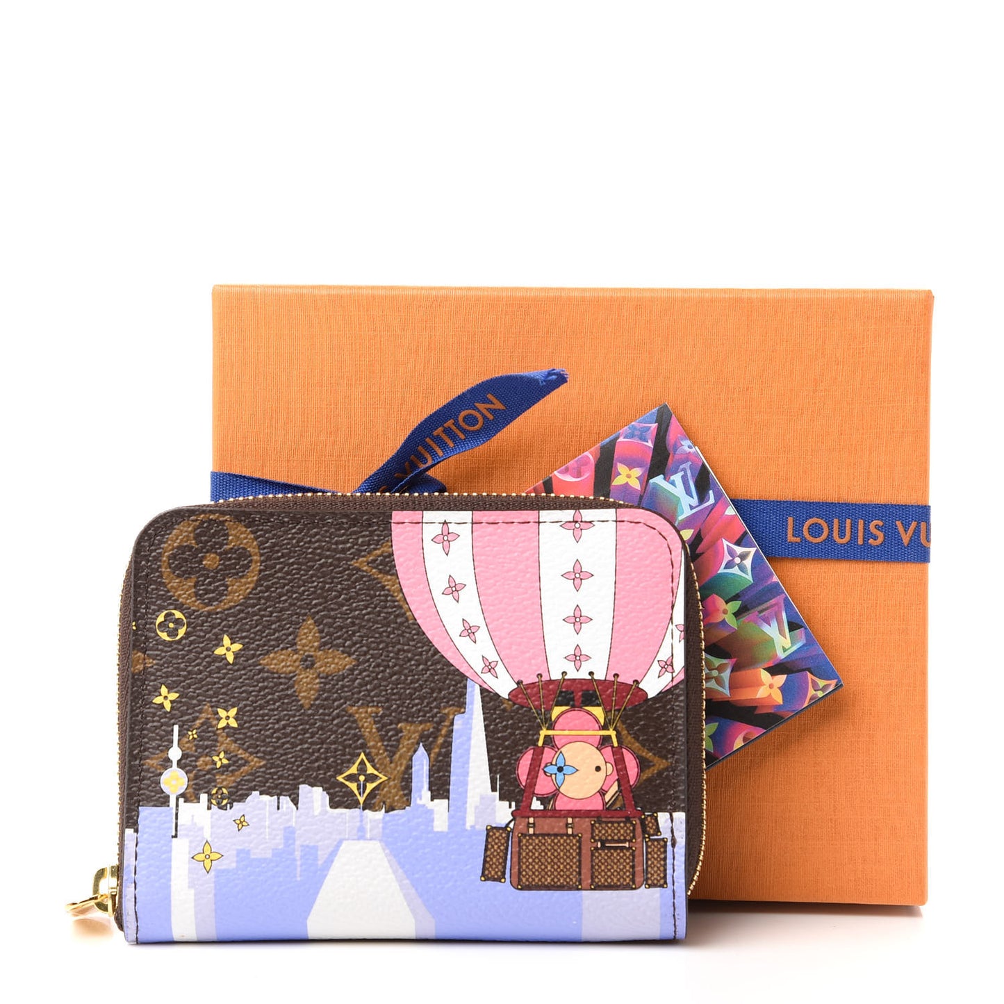 Monogram 2019 Christmas Animation Zippy Coin Purse