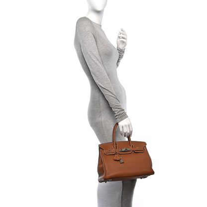 Hermes Togo Birkin 30 Gold 2 of 10