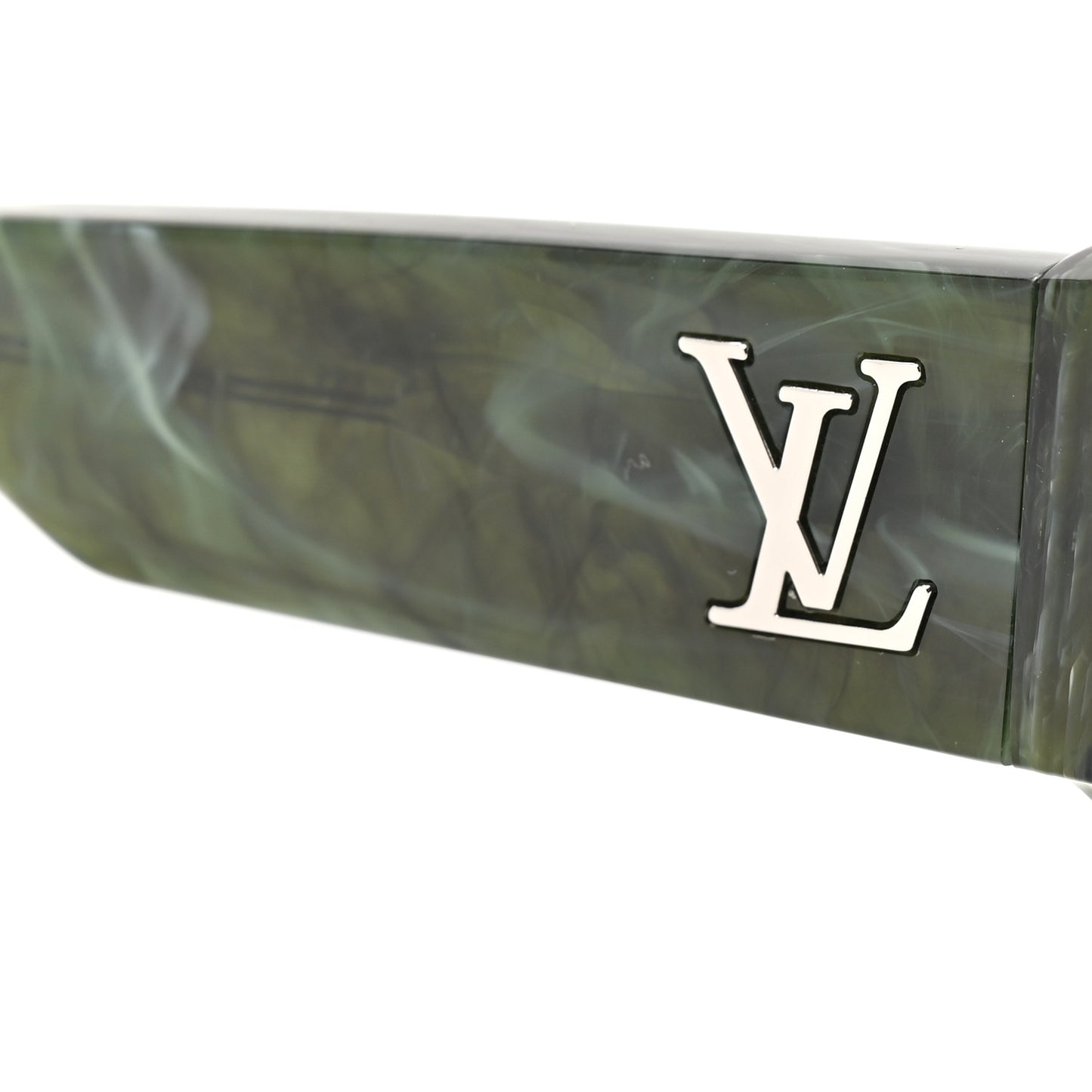 Acetate Marble Effect Swarovski Cyclone Sunglasses Z1552W Green