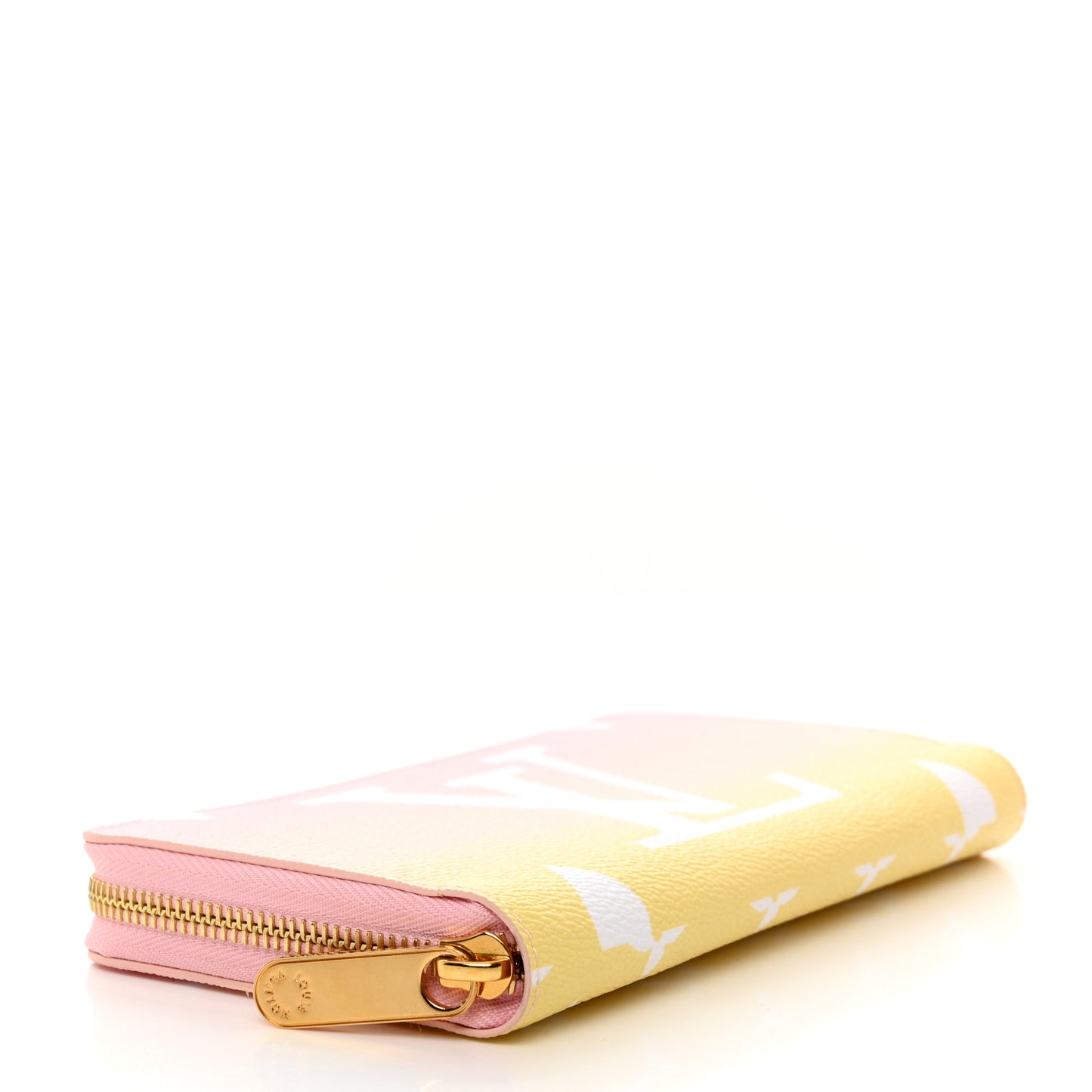 Monogram Giant By The Pool Zippy Wallet Light Pink