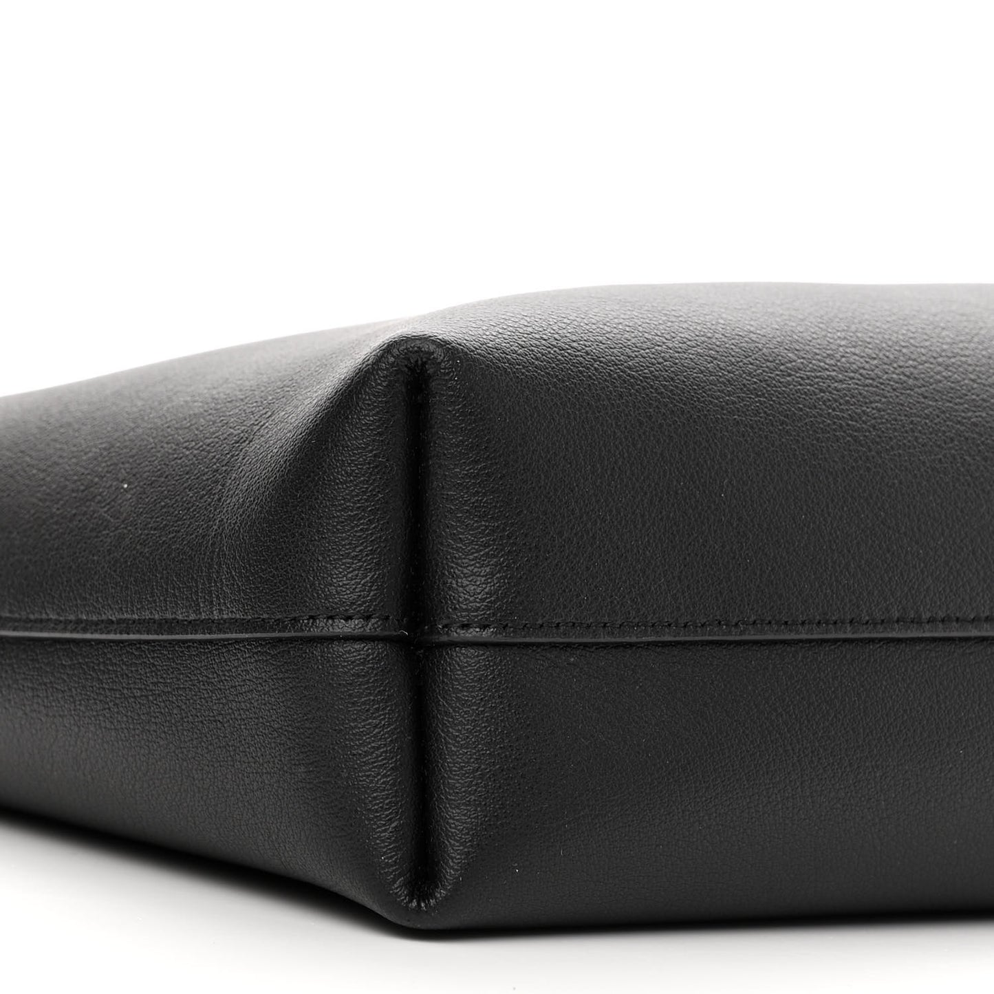 Calfskin Toy Shopping Tote Black