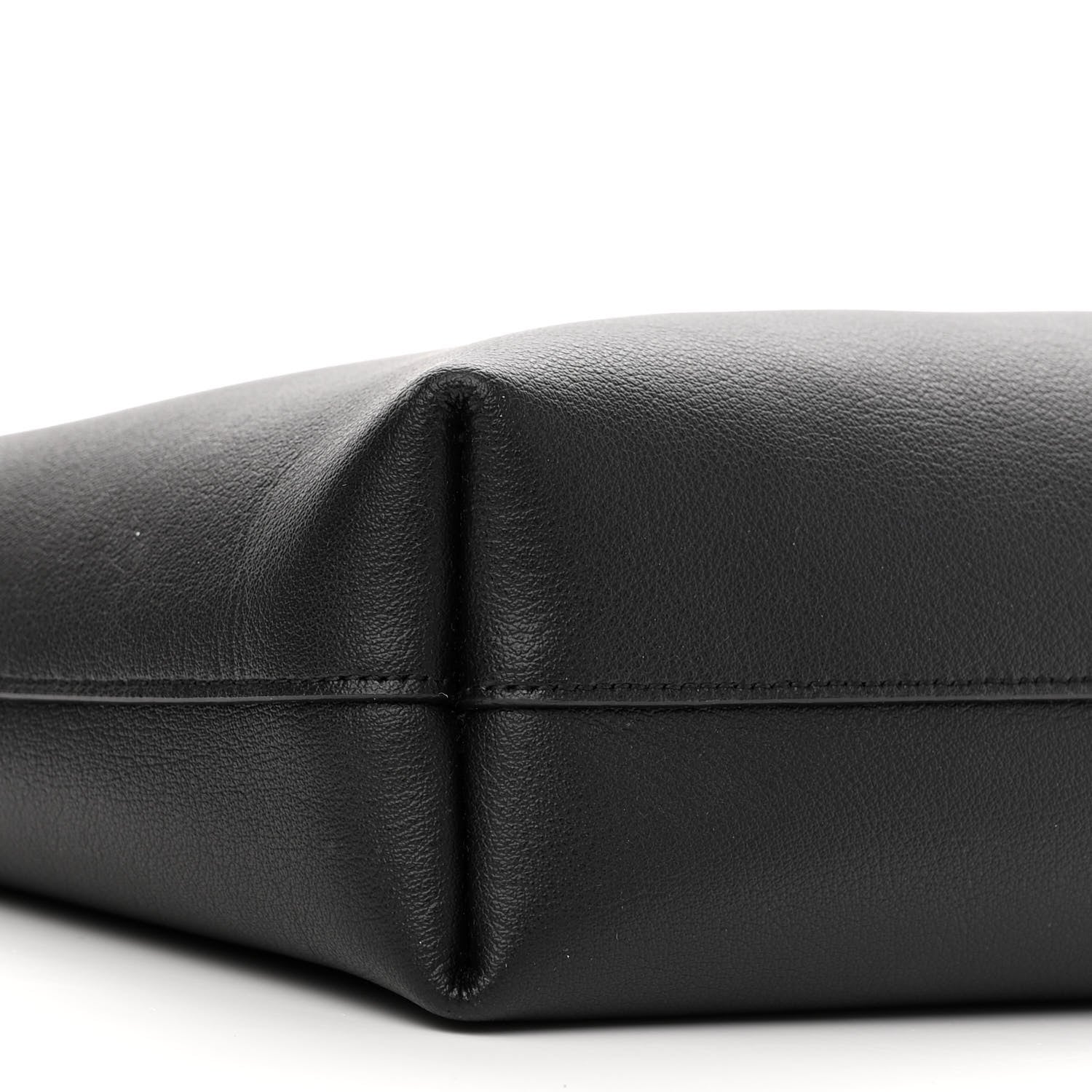 Saint Laurent Calfskin Toy Shopping Tote Black 9 of 10