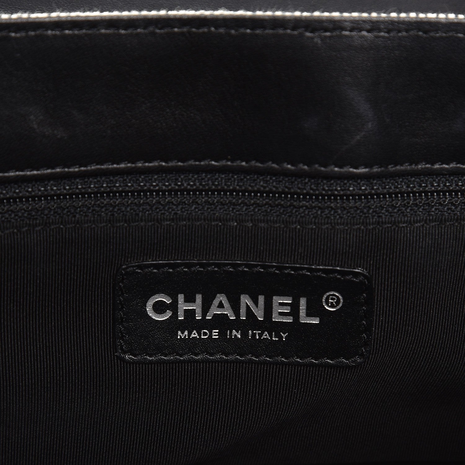 Chanel Canvas Camellia N°5 Flap Bag Beige Black 6 of 11