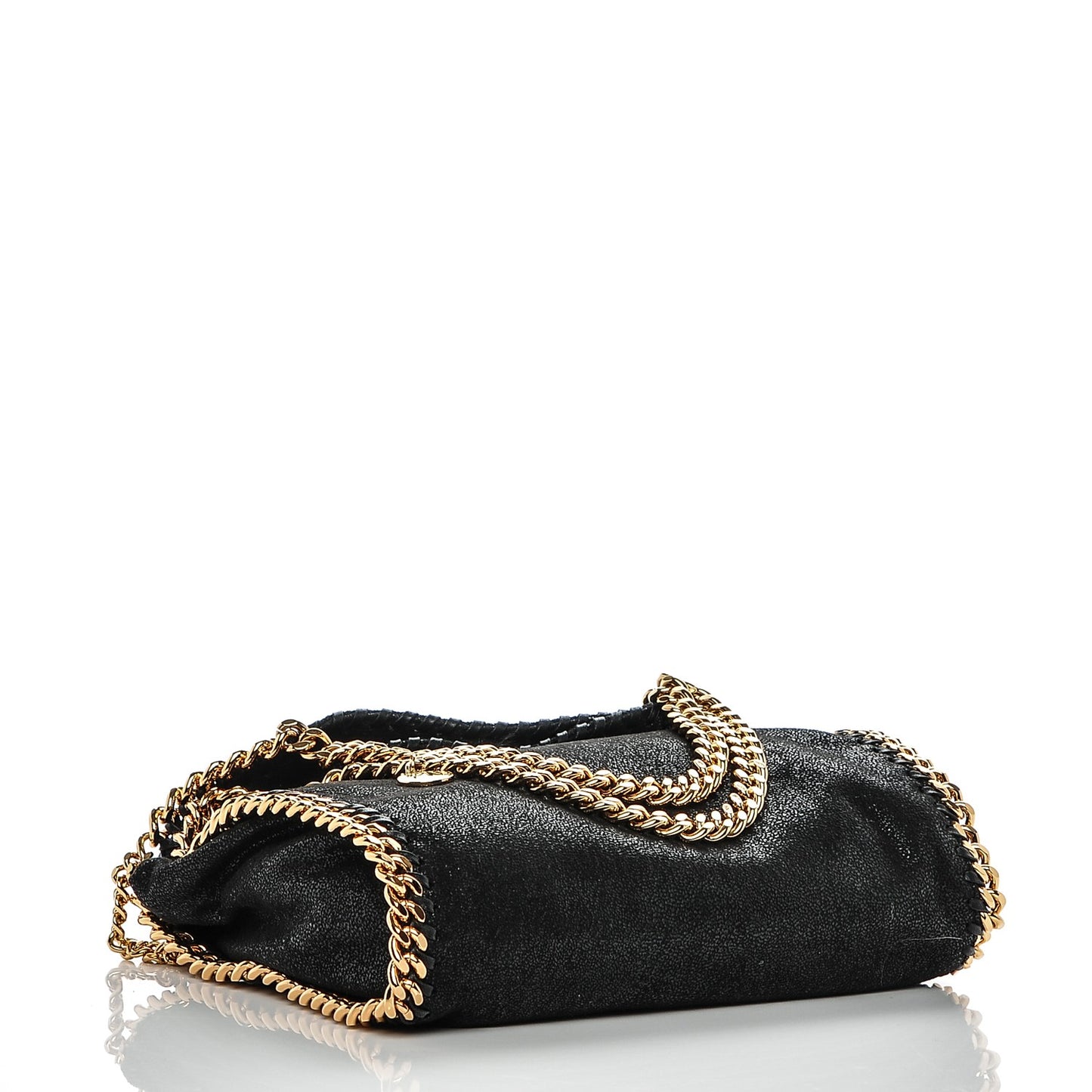 Shaggy Deer Mini Falabella Tote Black