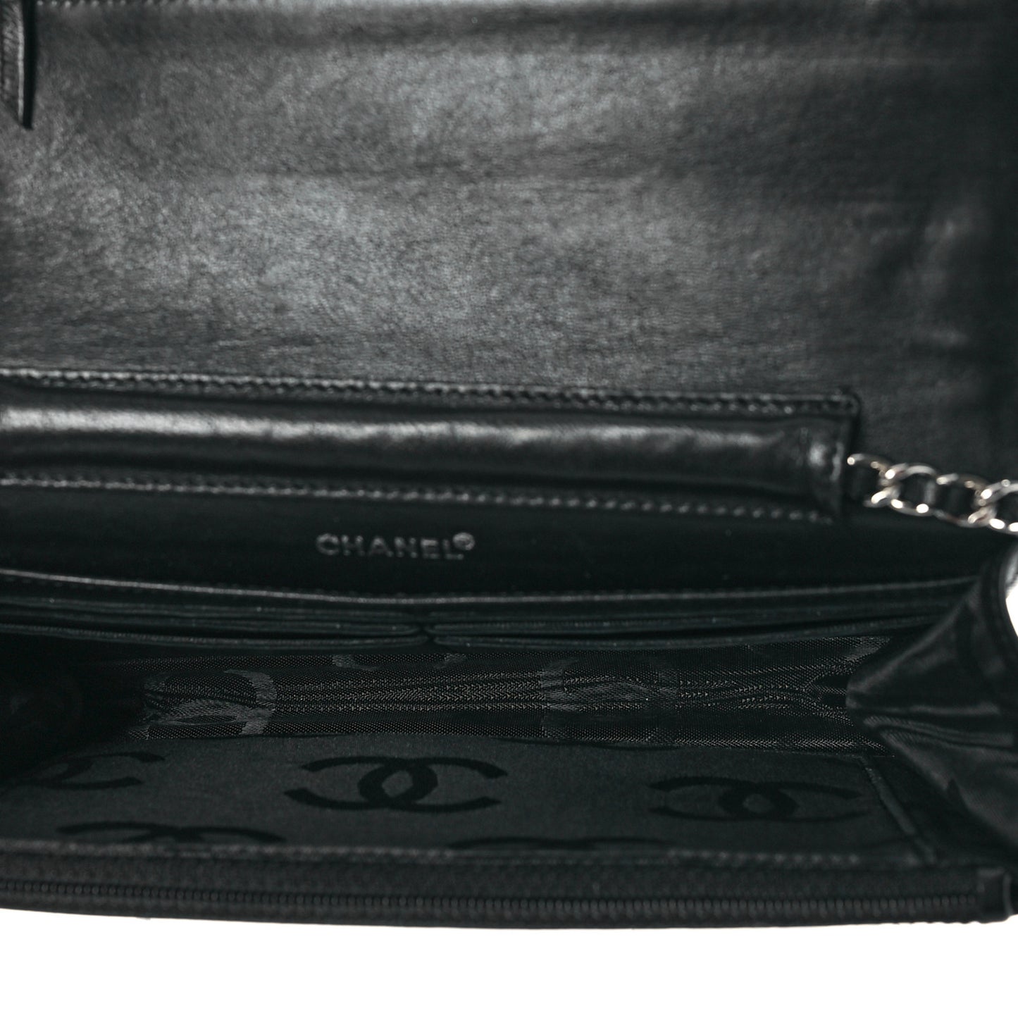 Denim Coco Wallet On Chain WOC Black