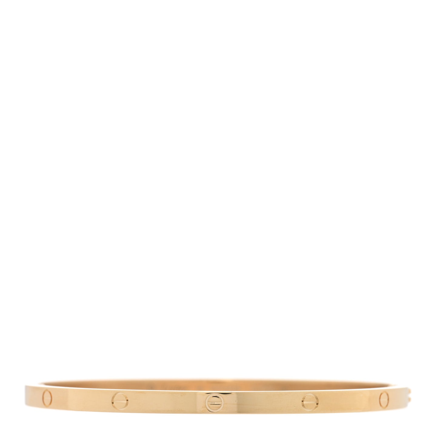 18K Yellow Gold Small LOVE Bracelet 18