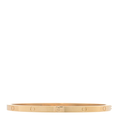 Cartier 18K Yellow Gold Small LOVE Bracelet 18 1 of 7