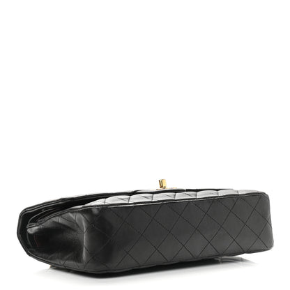 Chanel Lambskin Quilted Medium Double Flap Black 5 of 13