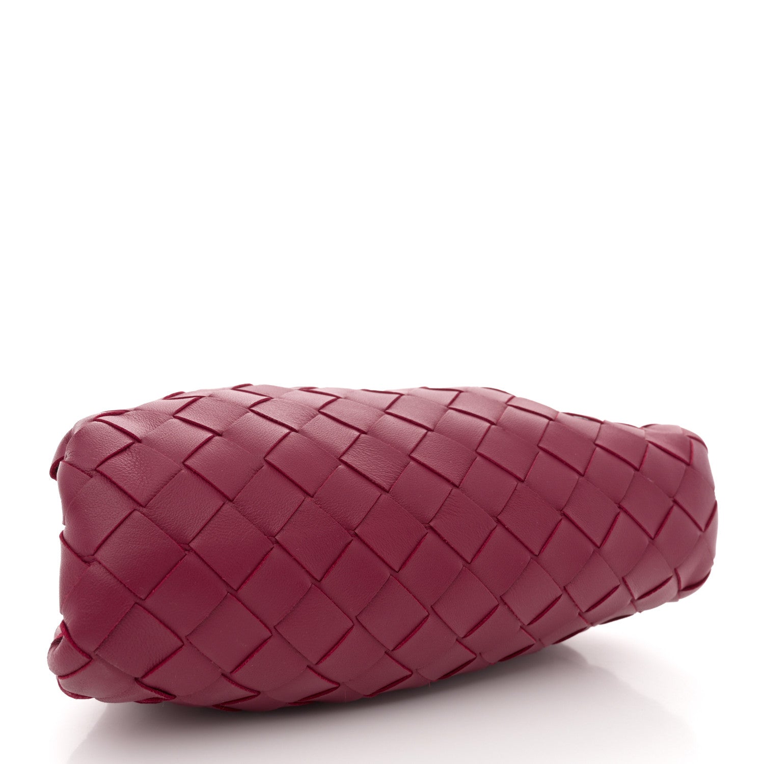 Bottega Veneta Nappa Intrecciato The Mini Pouch Amaranto 4 of 11