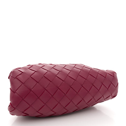 Bottega Veneta Nappa Intrecciato The Mini Pouch Amaranto 4 of 11