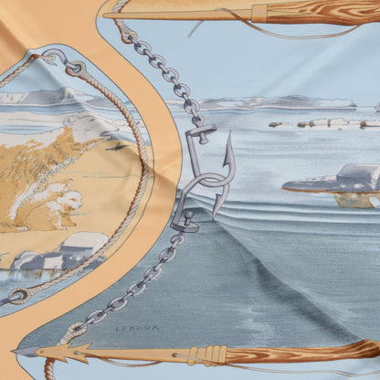 Hermes Silk Gronland Scarf 90 8 of 10