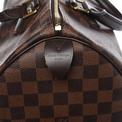 Louis Vuitton Damier Ebene Speedy 30 7 of 8