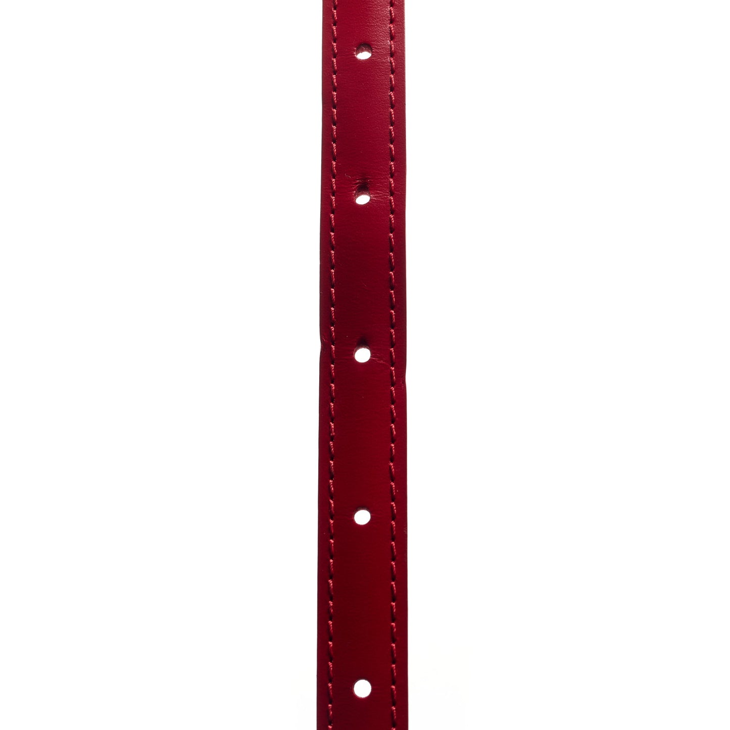 Calfskin 25mm Adjustable Shoulder Strap Red