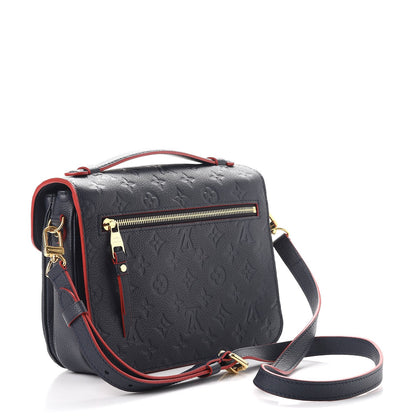 Louis Vuitton Empreinte Pochette Metis Marine Rouge 3 of 9