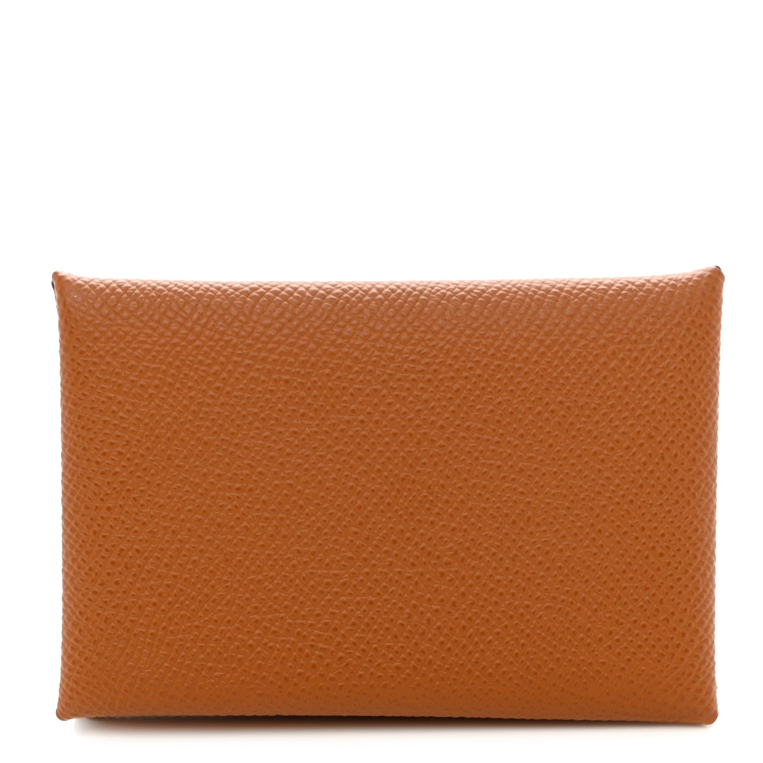 Hermes Epsom Calvi Card Case Gold 1 of 8