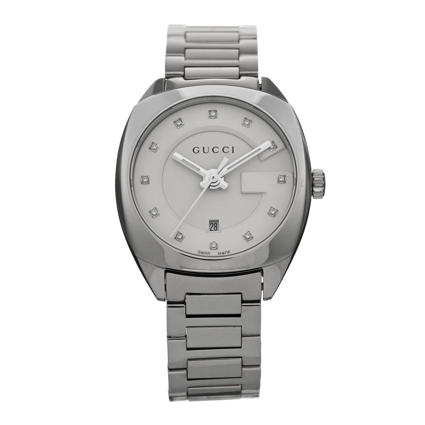 Stainless Steel Diamond 29mm GG2570 Quartz Watch