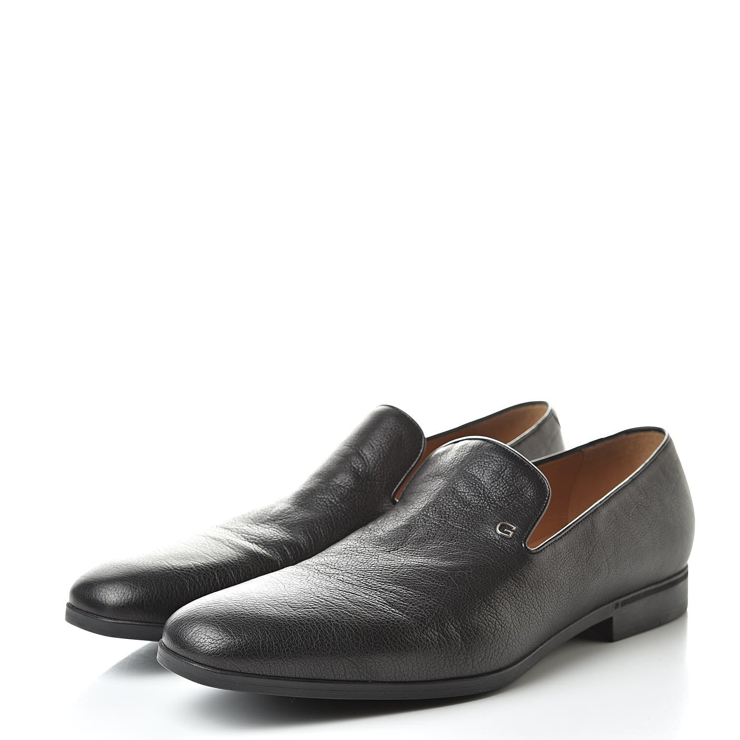 Gucci Bullcalf Lux Mens Camden Loafer 9.5 Black 3 of 10