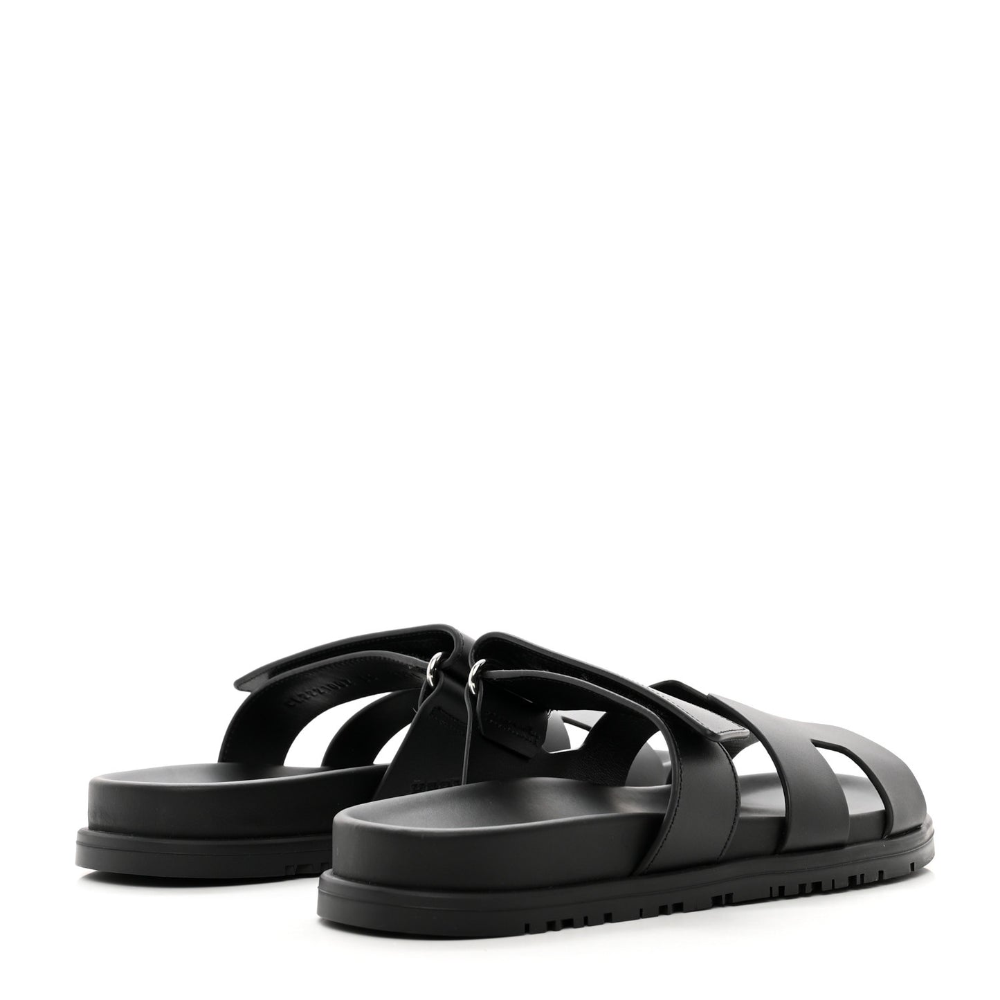 Calfskin Womens Chypre Sandals 36 Black