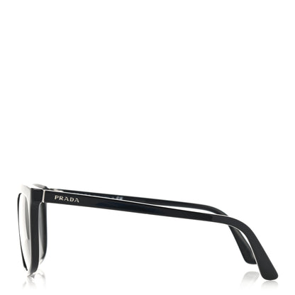 Prada Acetate Pillow Cat Eye Sunglasses SPR 03X Black 3 of 8