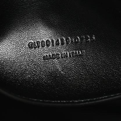 Saint Laurent Lambskin Chevron Quilted Medium Loulou Black 8 of 11