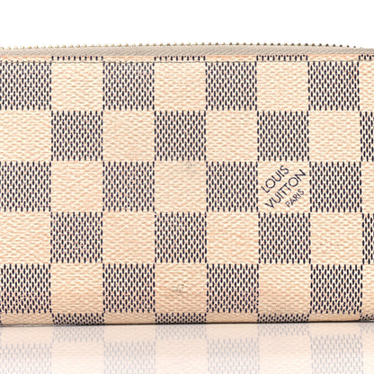 Louis Vuitton Damier Azur Clemence Wallet 9 of 15