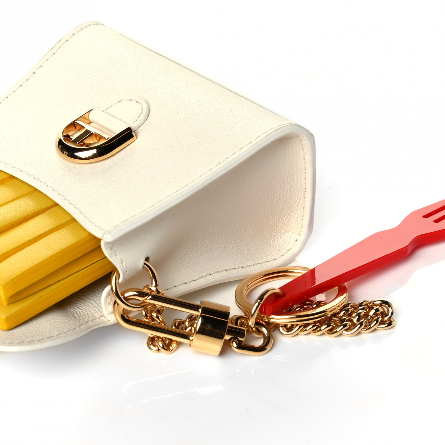 Delvaux Box Calfskin Miniature Namiur Bag Charm 4 of 4