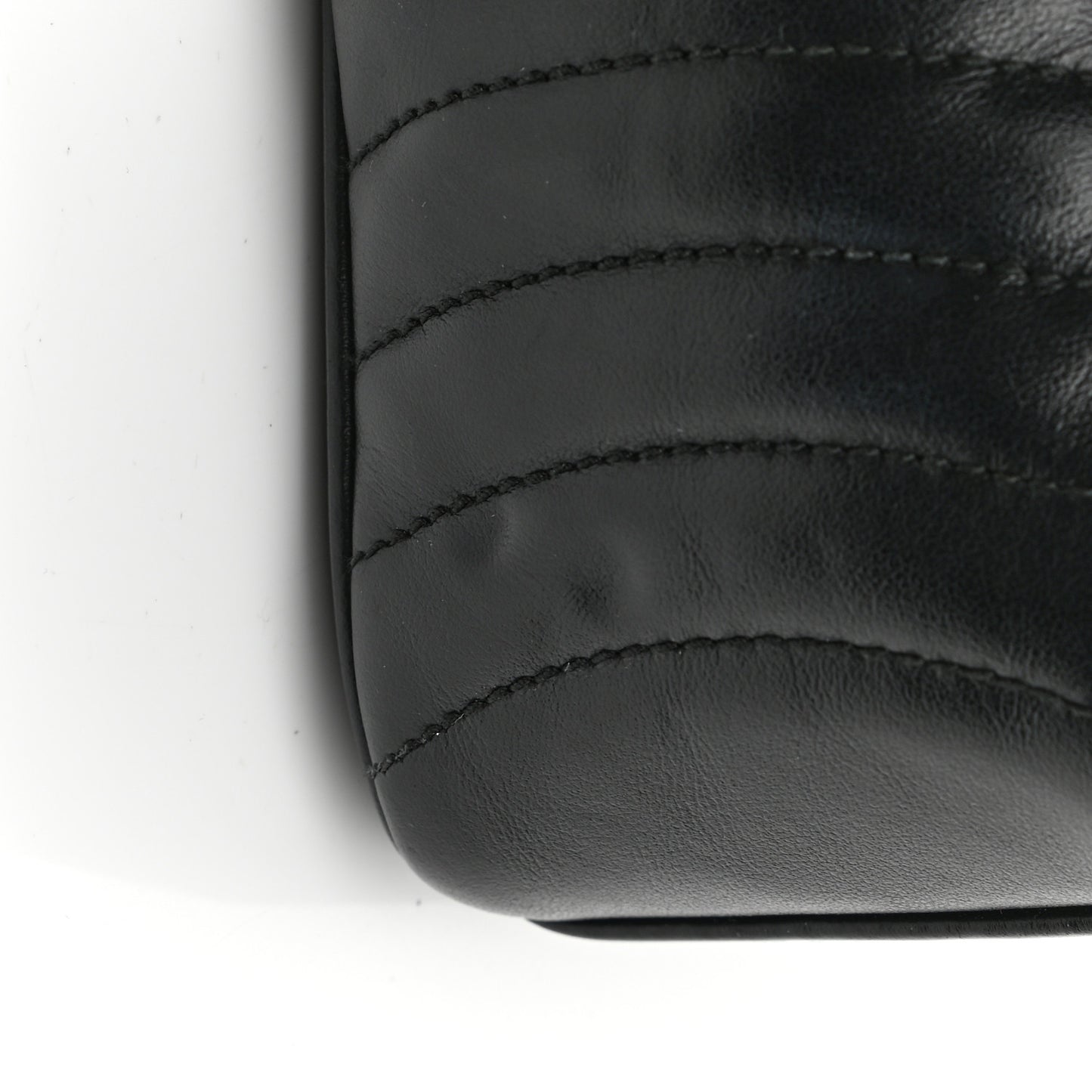 Soft Calfskin Diagramme Camera Bag Black