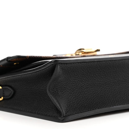 Louis Vuitton Damier Ebene Vavin Chain Wallet Black 8 of 9