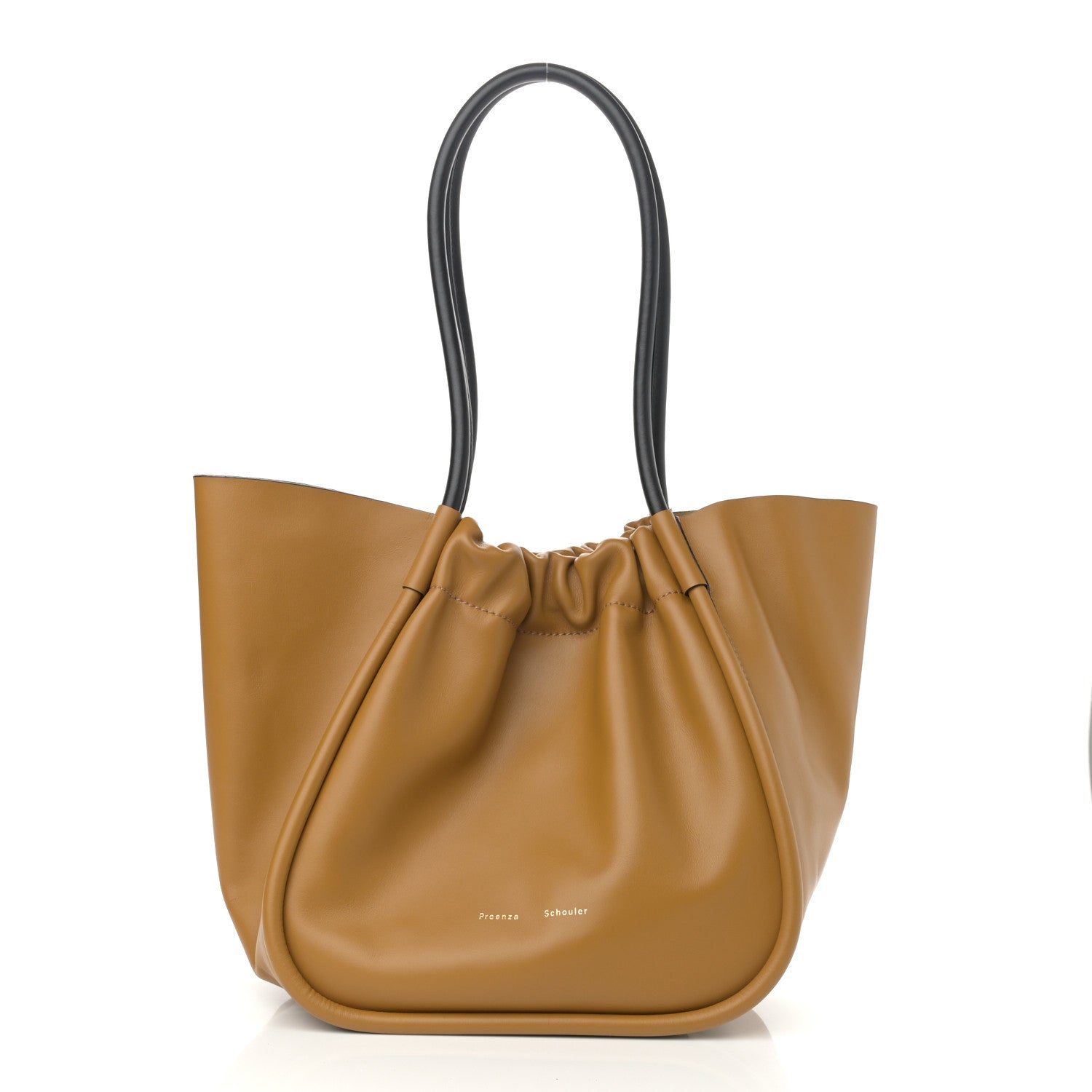 Proenza Schouler Calfskin Large Ruched Tote Tapenade 3 of 10