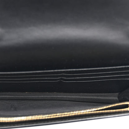 Gucci Guccissima Signature Bowy Chain Wallet Black 5 of 10