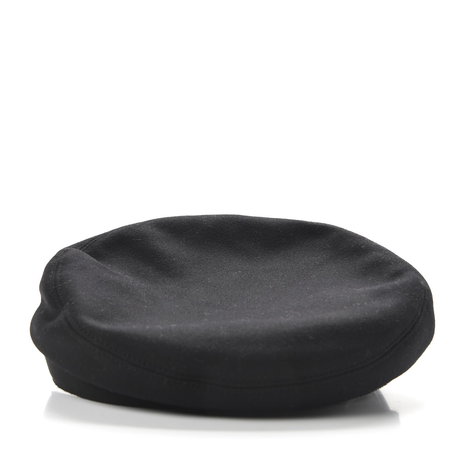 Gucci Patent Felt Newsboy Hat S Black 5 of 7