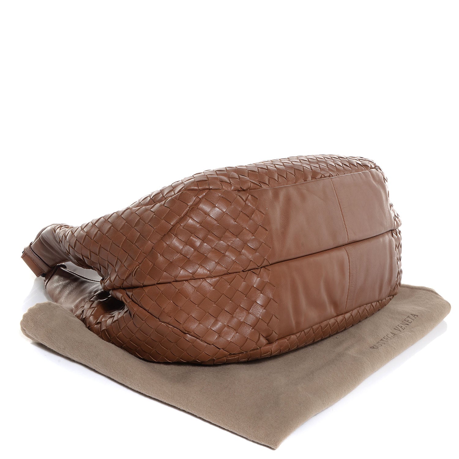 Bottega Veneta Nappa Intrecciato Medium Campana Hobo Noce 4 of 8