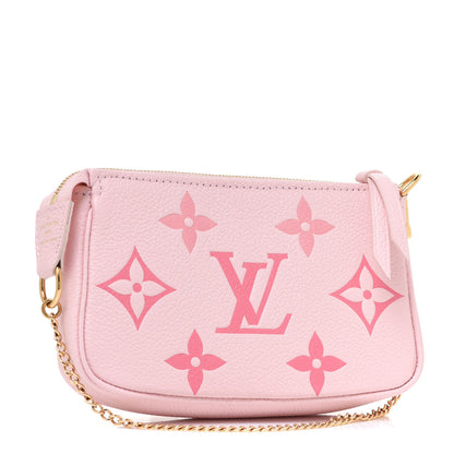 Louis Vuitton Empreinte Monogram Giant By The Pool Mini Pochette Accessories Bouton De Rose 2 of 5