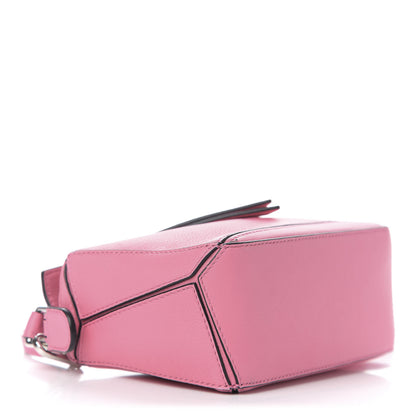 Loewe Calfskin Mini Puzzle Bag Wild Rose 4 of 9