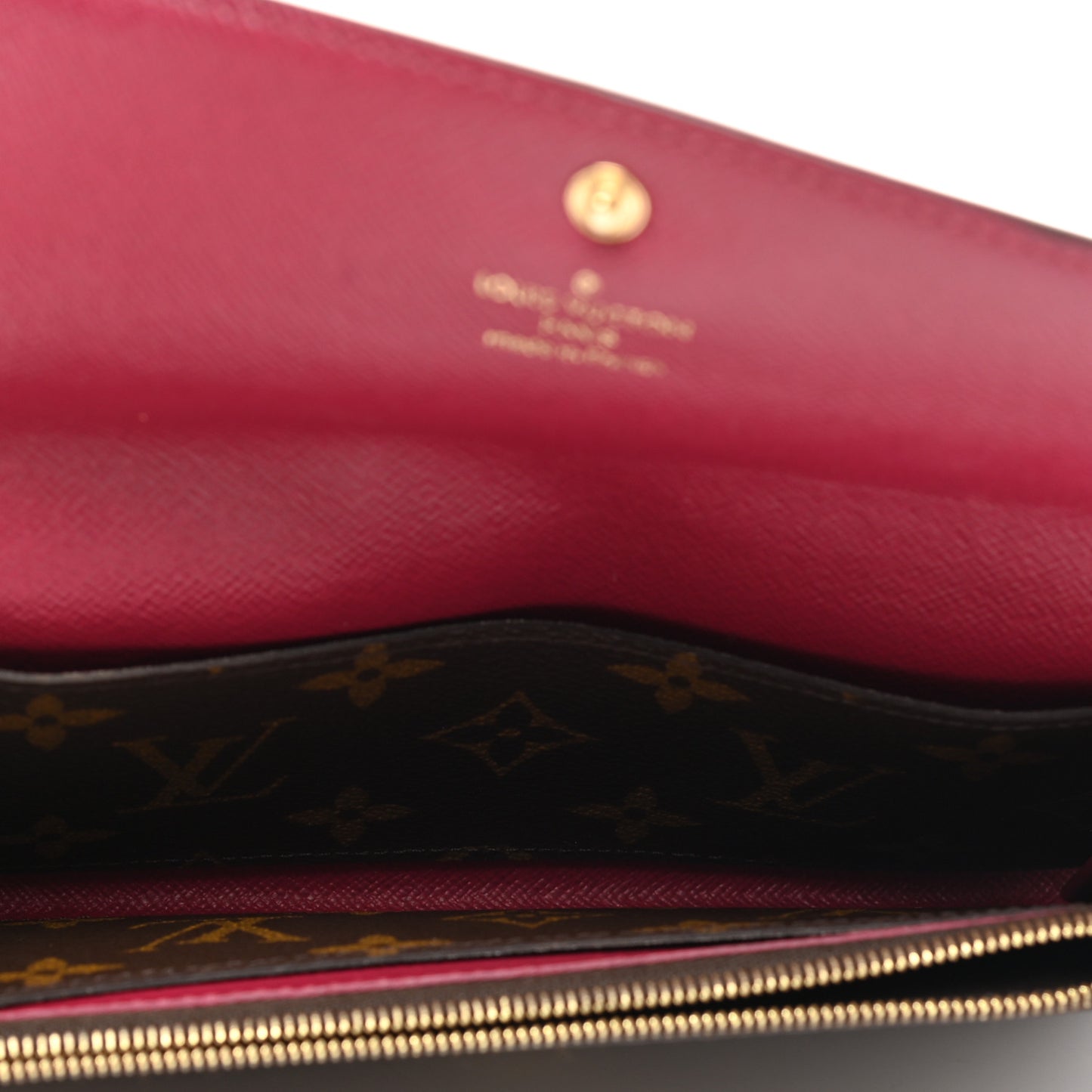 Monogram Emilie Wallet Fuchsia