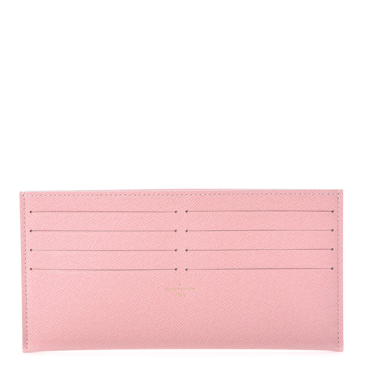 Calfskin Felicie Card Holder Insert Rose Ballerine