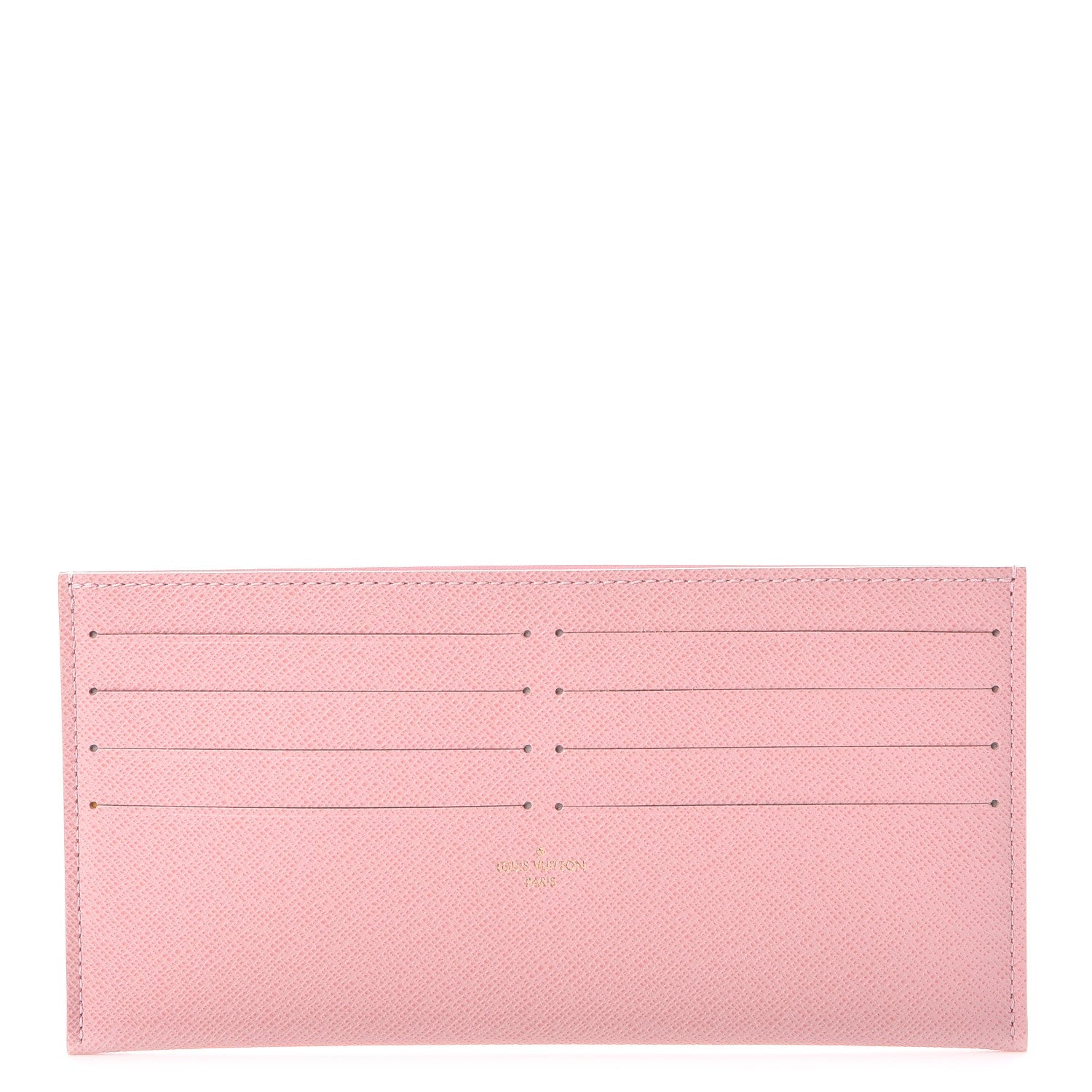 Louis Vuitton Calfskin Felicie Card Holder Insert Rose Ballerine 1 of 6
