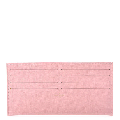 Louis Vuitton Calfskin Felicie Card Holder Insert Rose Ballerine 1 of 6
