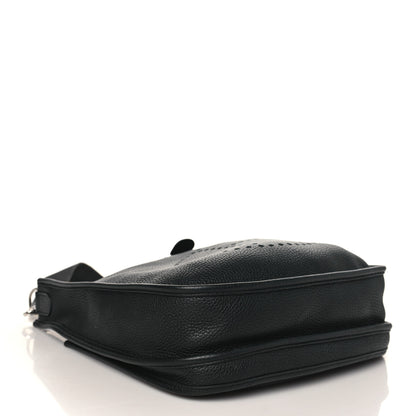 Hermes Taurillon Clemence Evelyne III PM Black 4 of 9