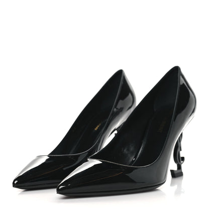 Saint Laurent Patent Opyum 85 Pumps 37 Black 3 of 10