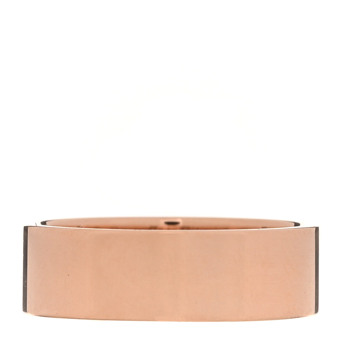 Hermes 18K Rose Gold Diamond PM H D'Ancre Ring 49 5 3 of 5