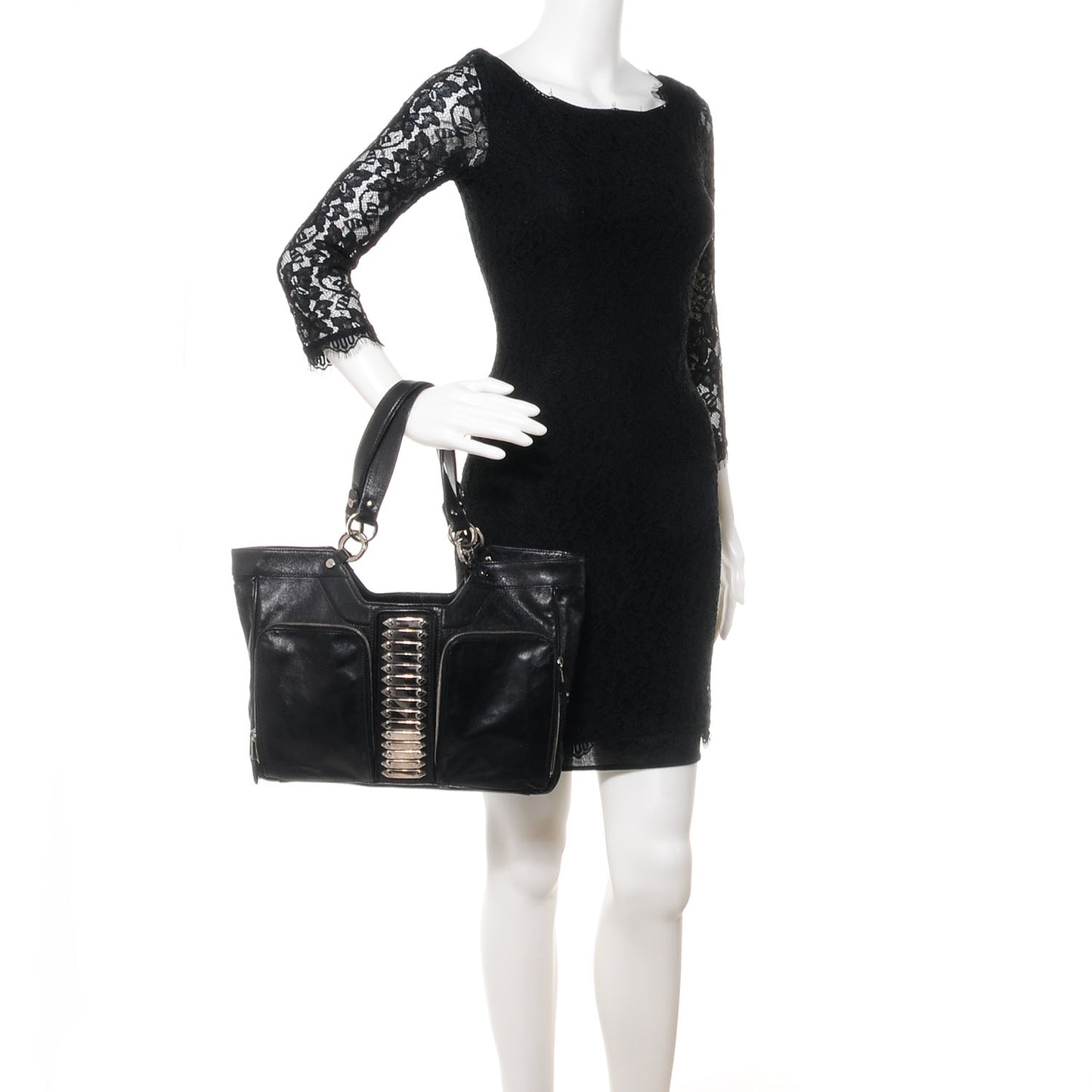 Agneau Sac Clous Black