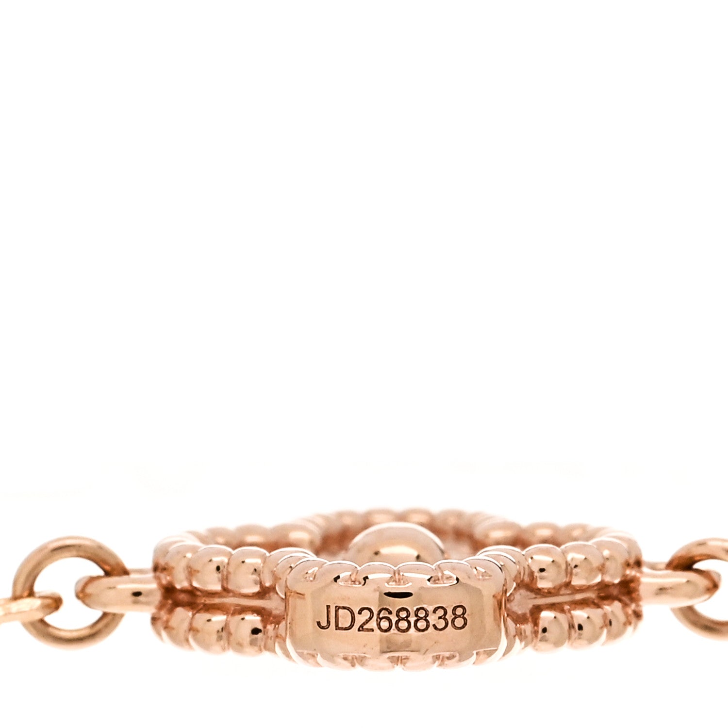 Van Cleef & Arpels 18K Rose Gold 6 Motifs Sweet Alhambra Bracelet 1 of 5