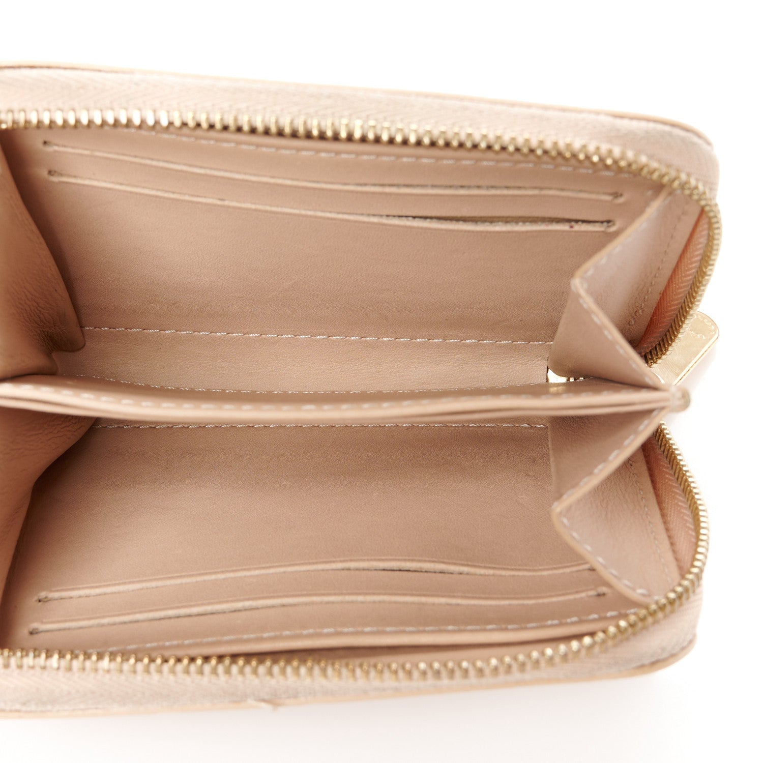 Louis Vuitton Vernis Zippy Coin Purse Wallet Noisette 5 of 10
