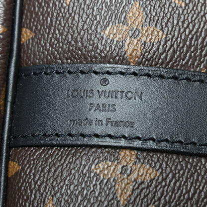 Louis Vuitton Monogram Macassar Keepall Bandouliere 45 6 of 9