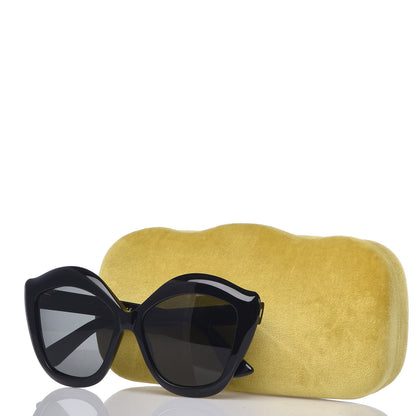 Gucci Cat Eye GG0117S Sunglasses Black 7 of 7