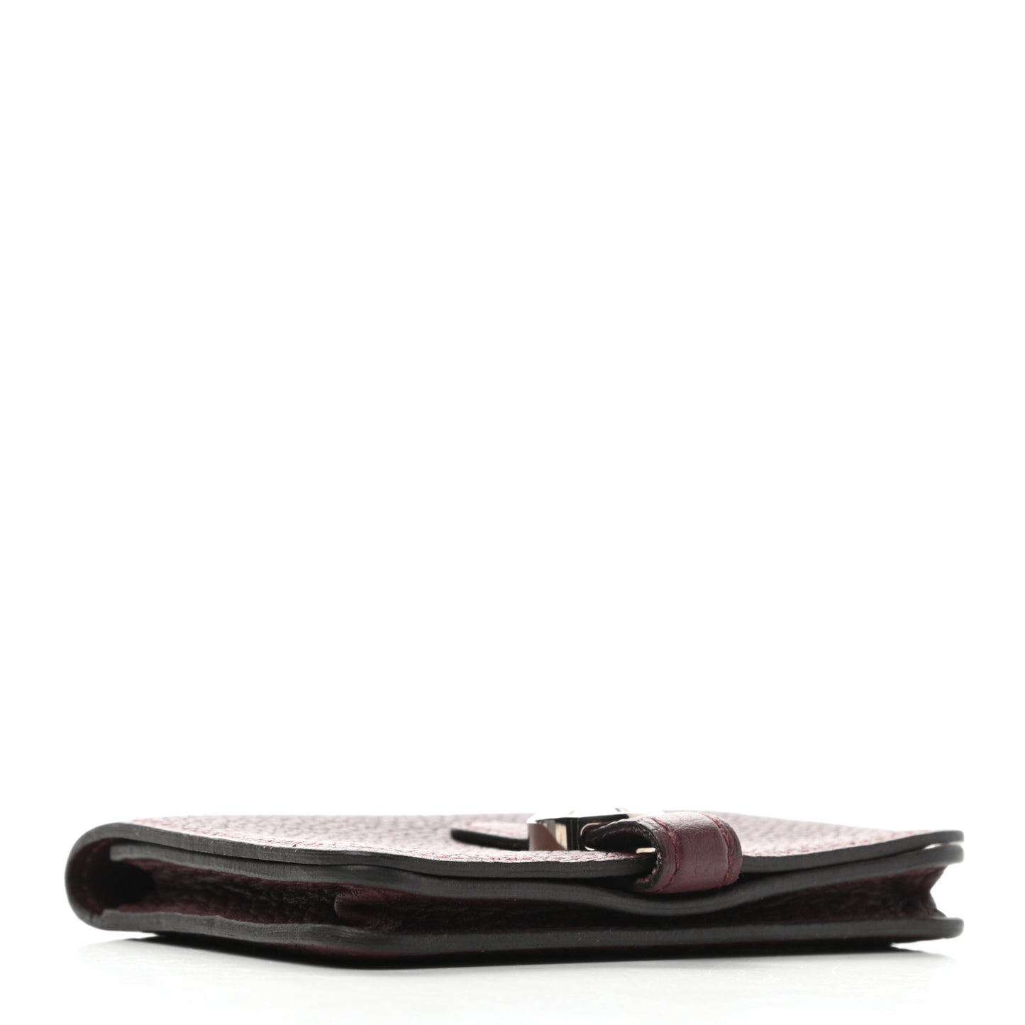 Togo Dogon Card Case Key Holder Bordeaux